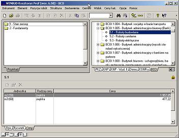 WINBUD Kosztorys Katalogu cen jednostkowych robt remontowych i inwestycyjnych  opracowanych przez Bistyp Consulting 