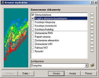 WINBUD Kosztorys - Generator Wydrukw