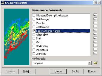 Winbud kosztorys - Eksport kosztorysu do programu Sage Symfonia Handel 